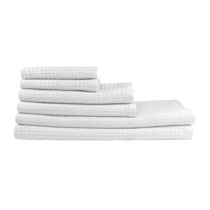 Gilden Tree | Bath Towels Set | White Waffle Towel Set Gift Idea